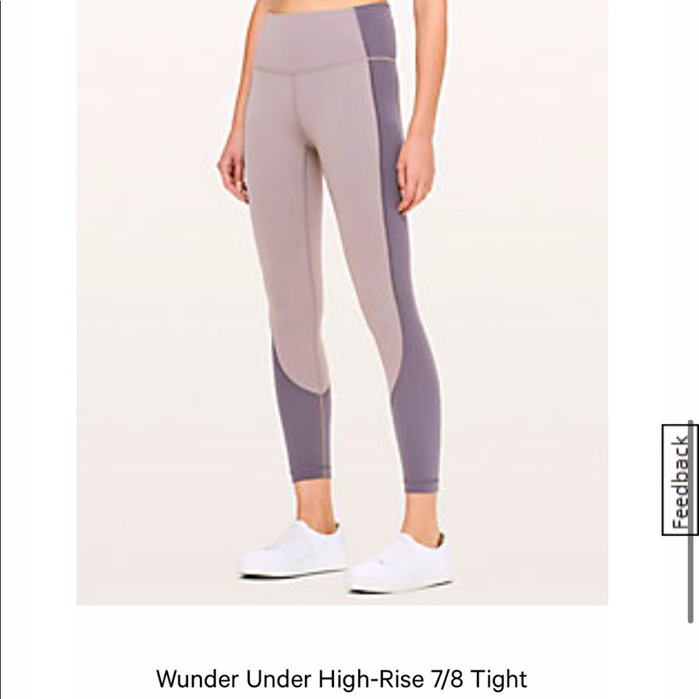 Lululemon Wunder Under 25”